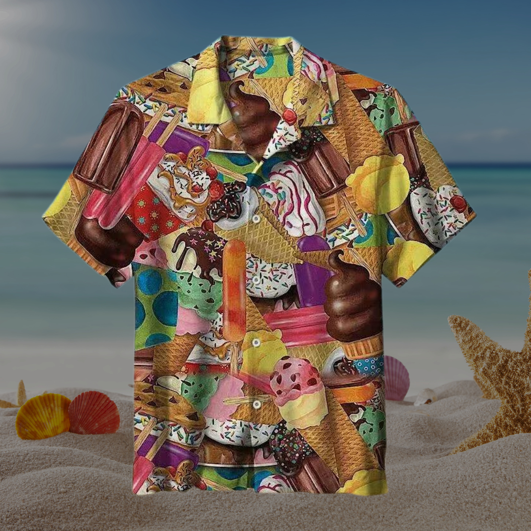 HOLA! | CHEMISE RÉTRO DE GLACES