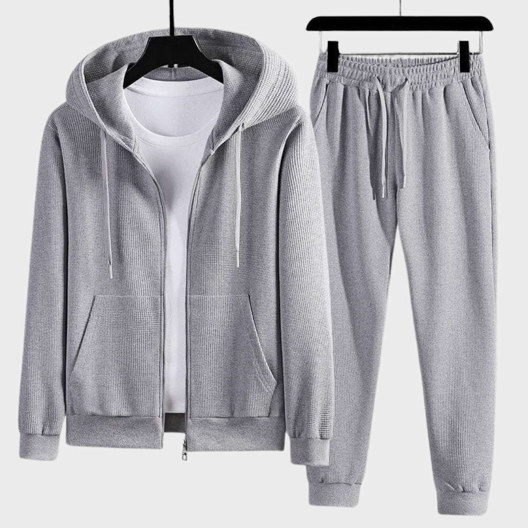 Maxime - Ensemble en tricot gaufré ultra confortable