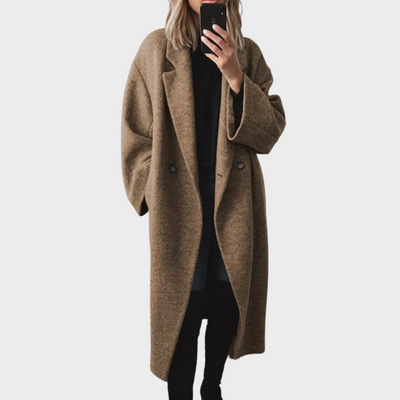 Julie - Manteau long douillet et élégant