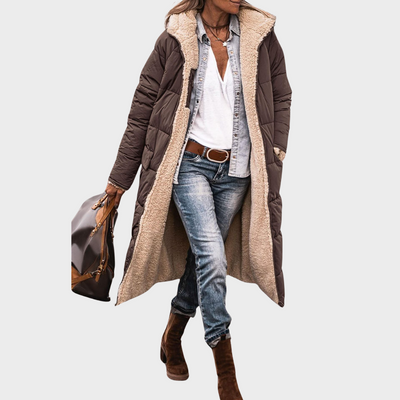 Héloïse - Manteau réversible élégant et confortable