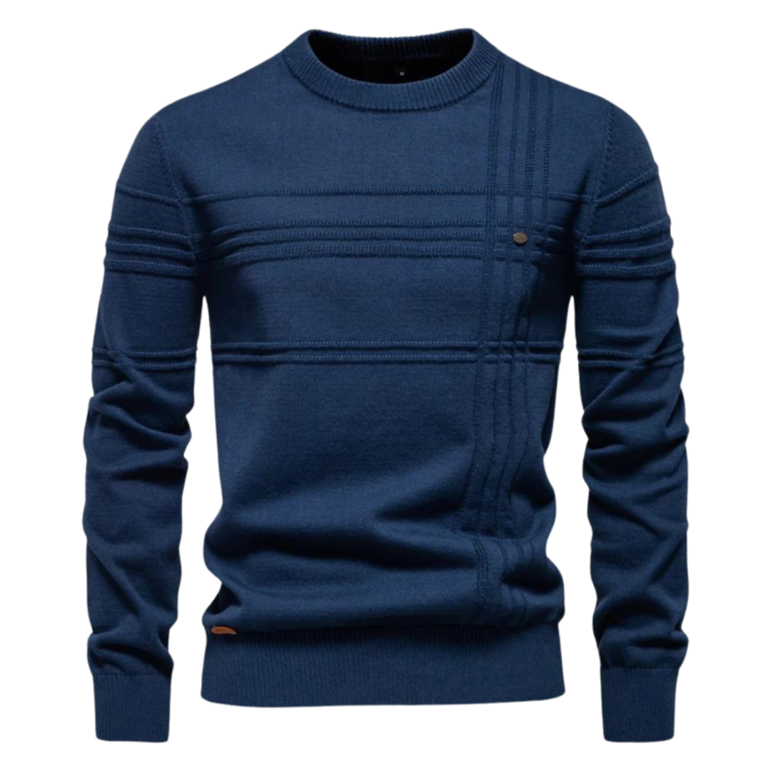 Thijmen | Pull pour homme avec design à carreaux