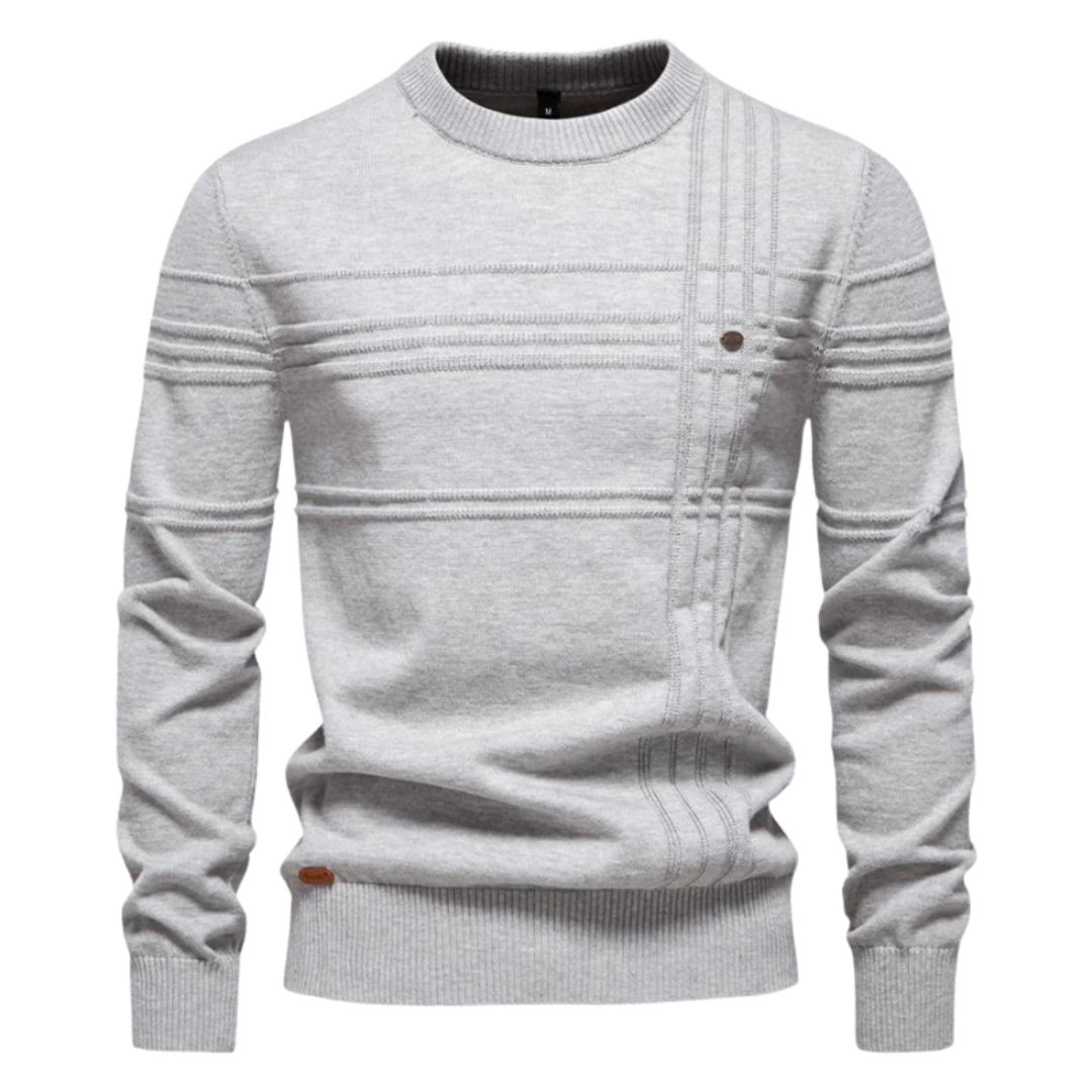 Thijmen | Pull pour homme avec design à carreaux
