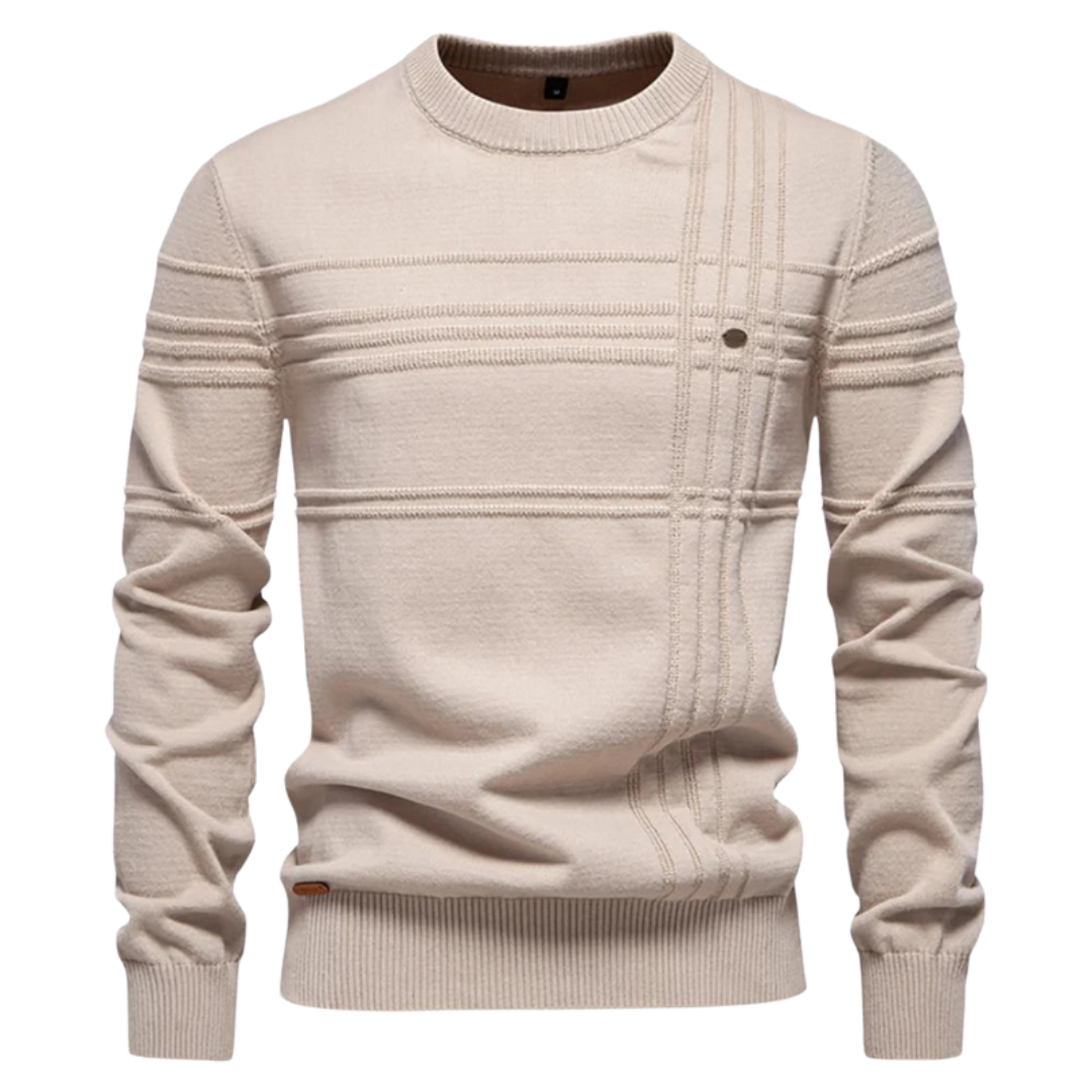 Thijmen | Pull pour homme avec design à carreaux