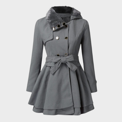 Lea | Trenchcoat en Fourrure Vegan