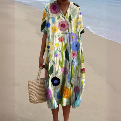Emma™ | Robe Fleurie Alegre | 1+1 GRATUIT