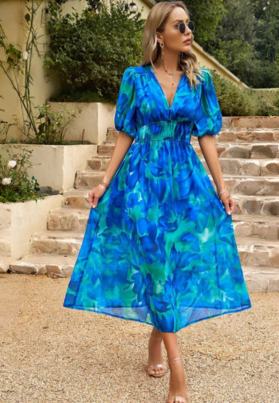 Danielle | Robe Midi Luxe Intemporelle (Quasi épuisé)