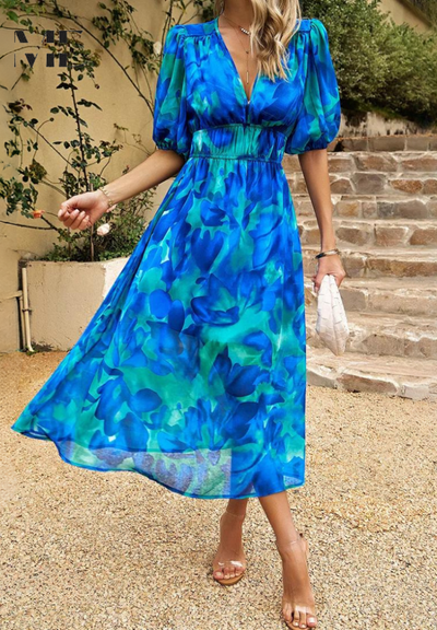 Danielle | Robe Midi Luxe Intemporelle (Quasi épuisé)