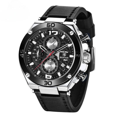 Montre Chronographe Sport Multifonction Quartz