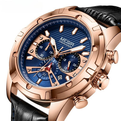 Montre de sport chronographe militaire de luxe
