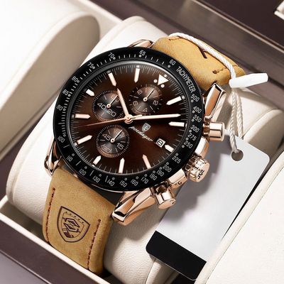 Montre Chronographe Date Lumineuse