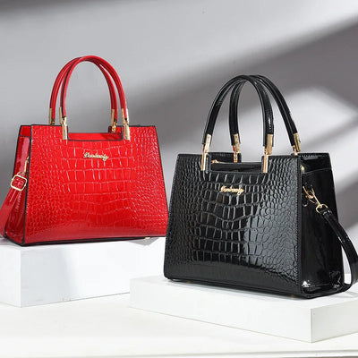 Brooklyn™ Shine | Sac de Luxe en Relief Crocodile