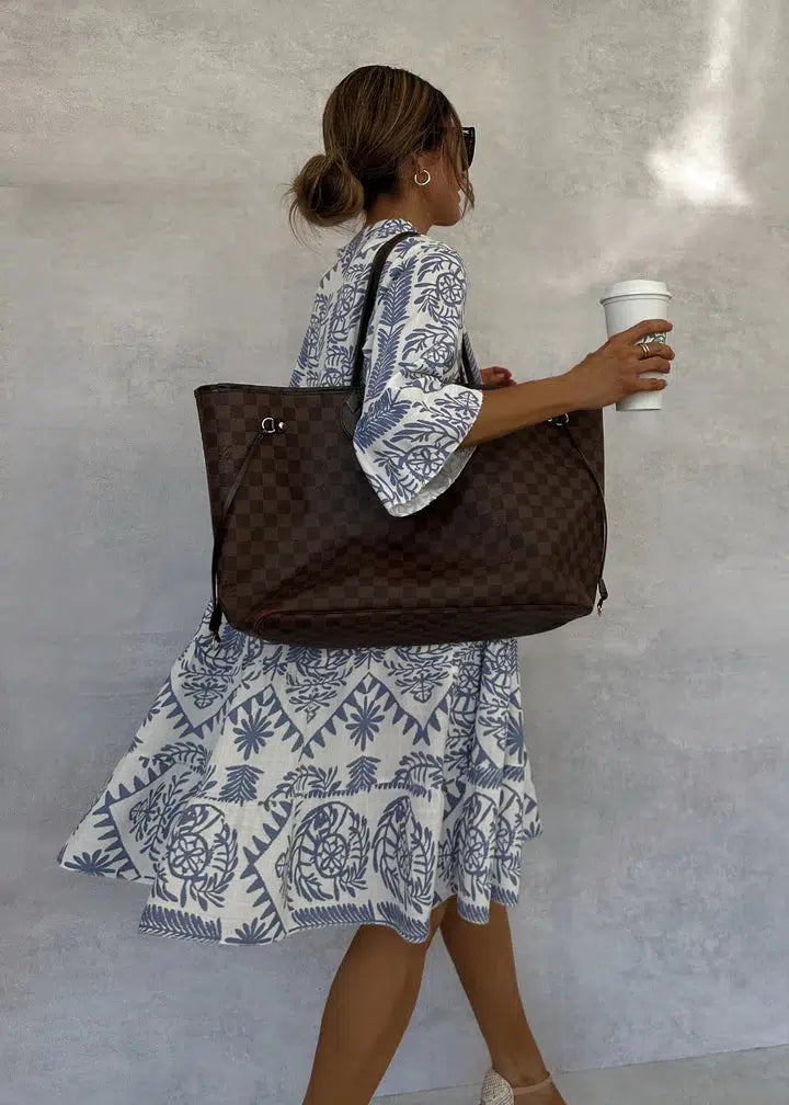 Anjie | Robe Tunique Boho Décontractée