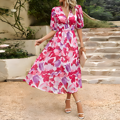 Charlotte | Robe Élégante avec Décolleté en V