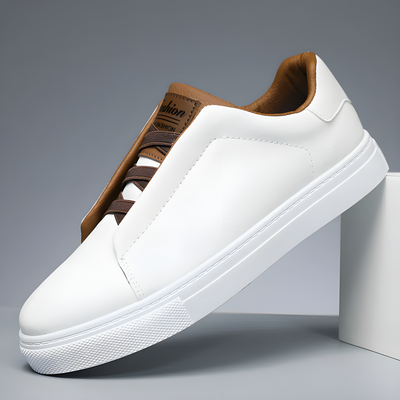 Axel - Baskets Classiques Intemporelles en Cuir Végétalien