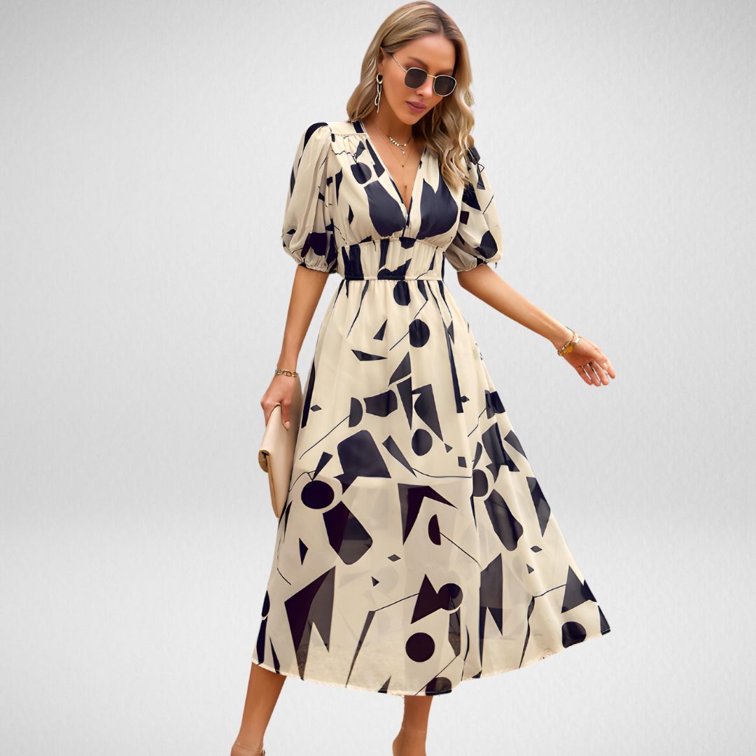 GiulianaVerdi™ Robe à col en V