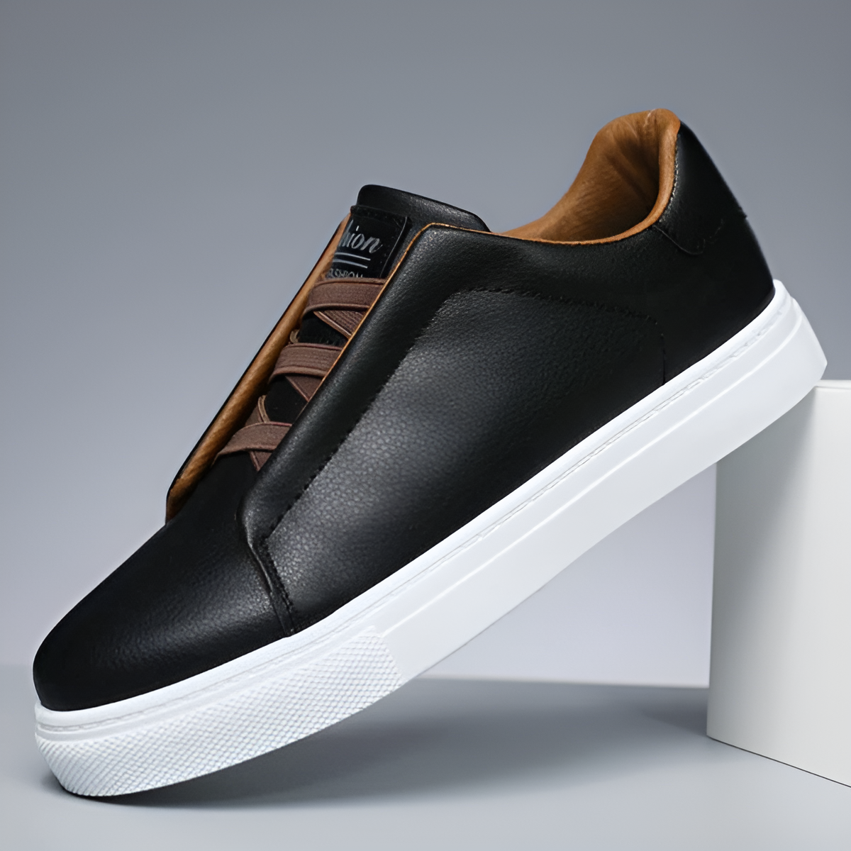 Axel - Baskets Classiques Intemporelles en Cuir Végétalien
