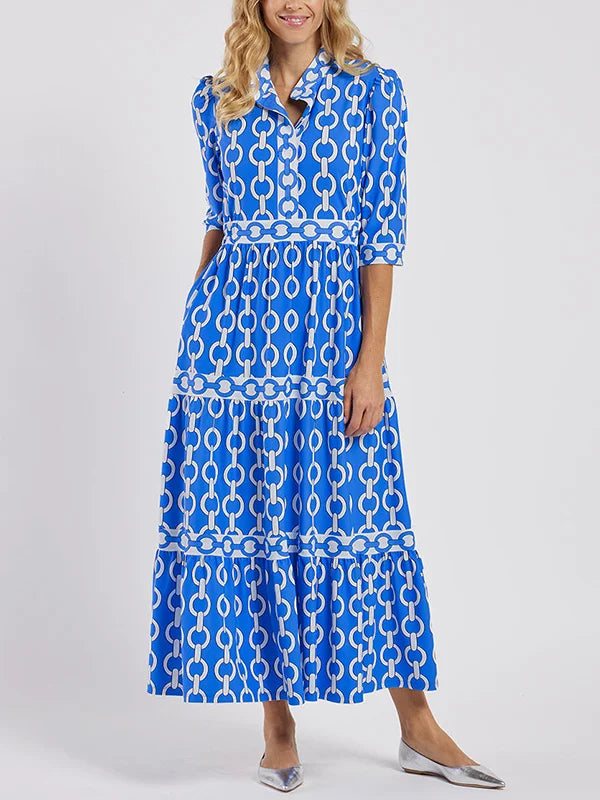 Juliette | Robe Midi Chaîne