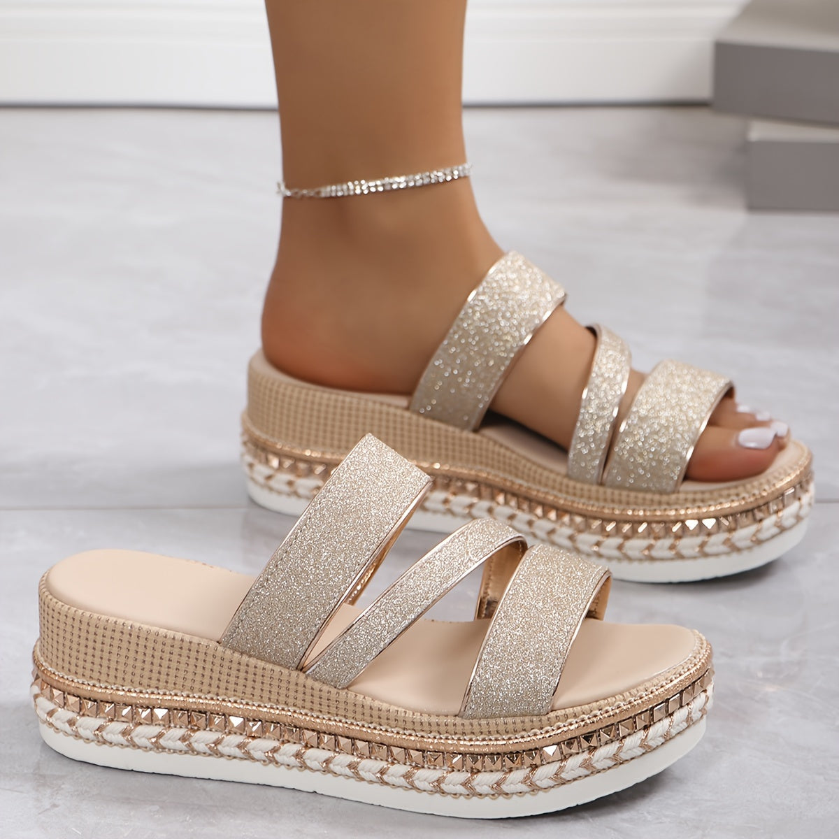 LINDY™ - Sandales Printanières Confortables
