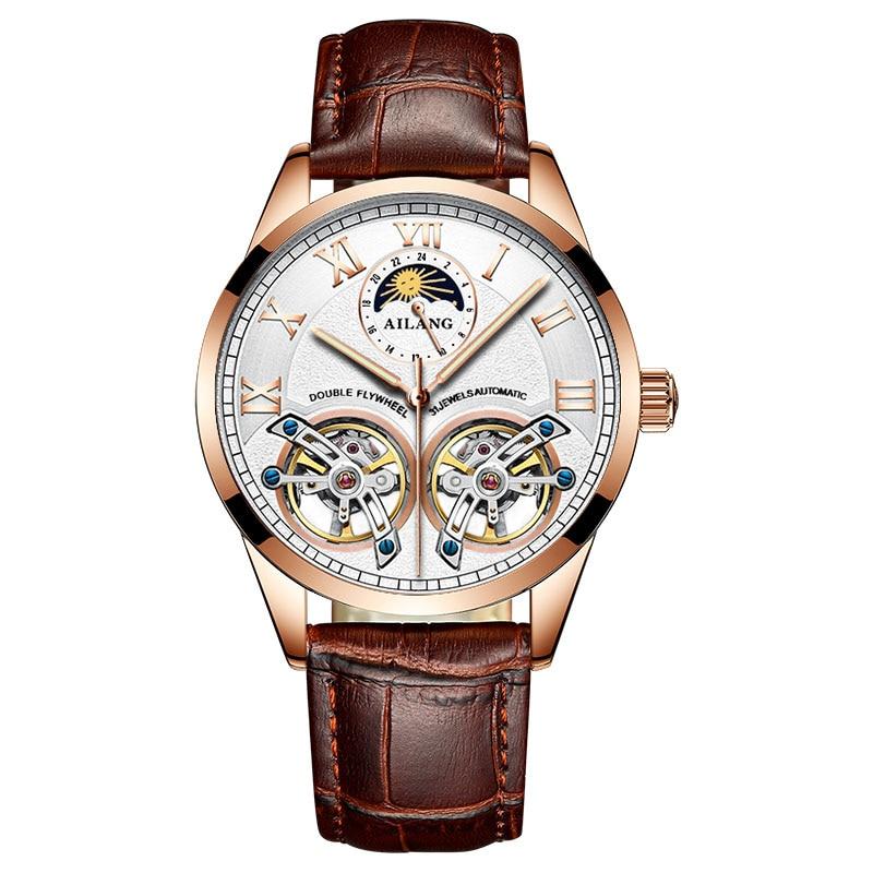 Montre Mécanique d'Affaires au Design Tourbillon