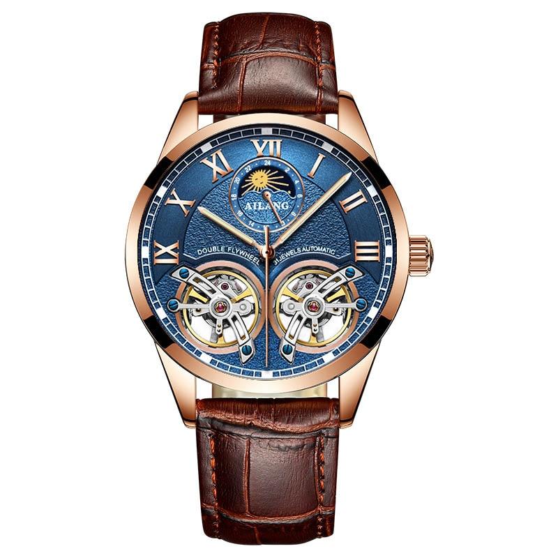 Montre Mécanique d'Affaires au Design Tourbillon