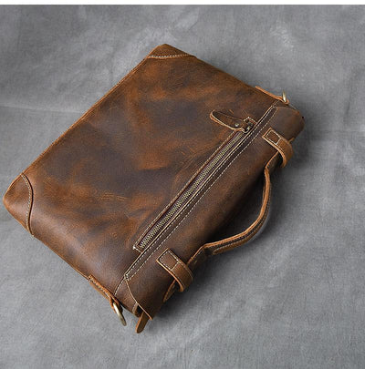 YPRES | Sac à Main en Cuir Marron