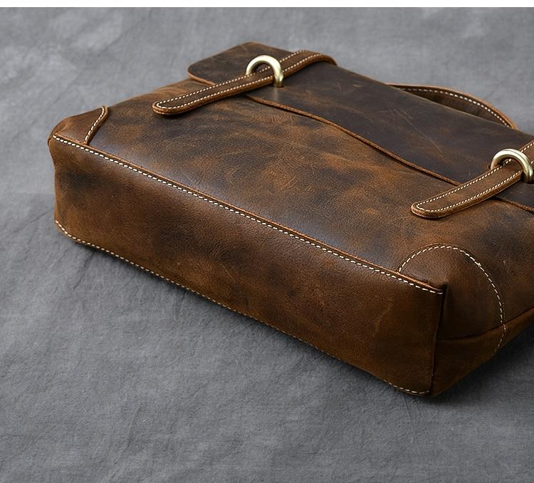 YPRES | Sac à Main en Cuir Marron