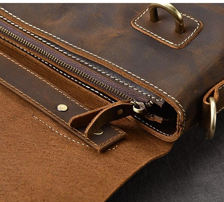 YPRES | Sac à Main en Cuir Marron