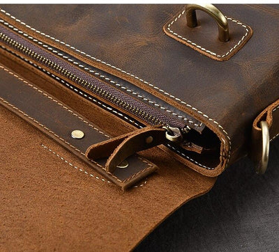 YPRES | Sac à Main en Cuir Marron