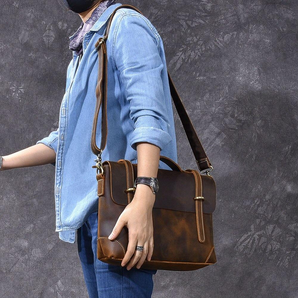 YPRES | Sac à Main en Cuir Marron