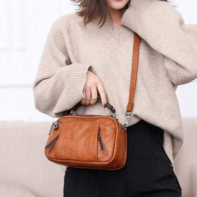 Style Exquis Penelope™ | Sac Souple à Multiples Poches