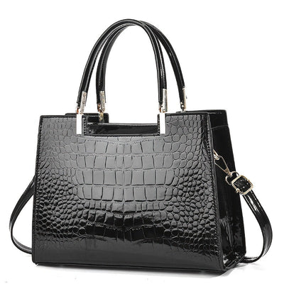 Brooklyn™ Shine | Sac de Luxe en Relief Crocodile