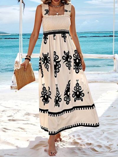 LIVY - Robe Maxi Brise du Désert
