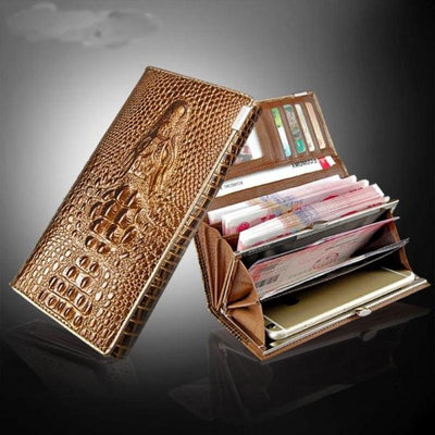 Madison™ Estilo | Portefeuille RFID avec Relief Élégant
