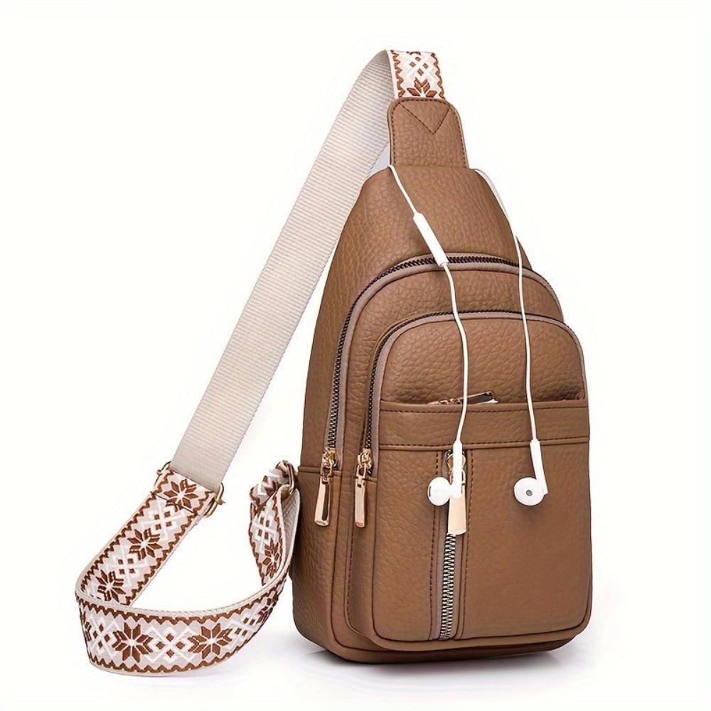 Riley™ Vintage Charm | Sac Bandoulière de Poitrine