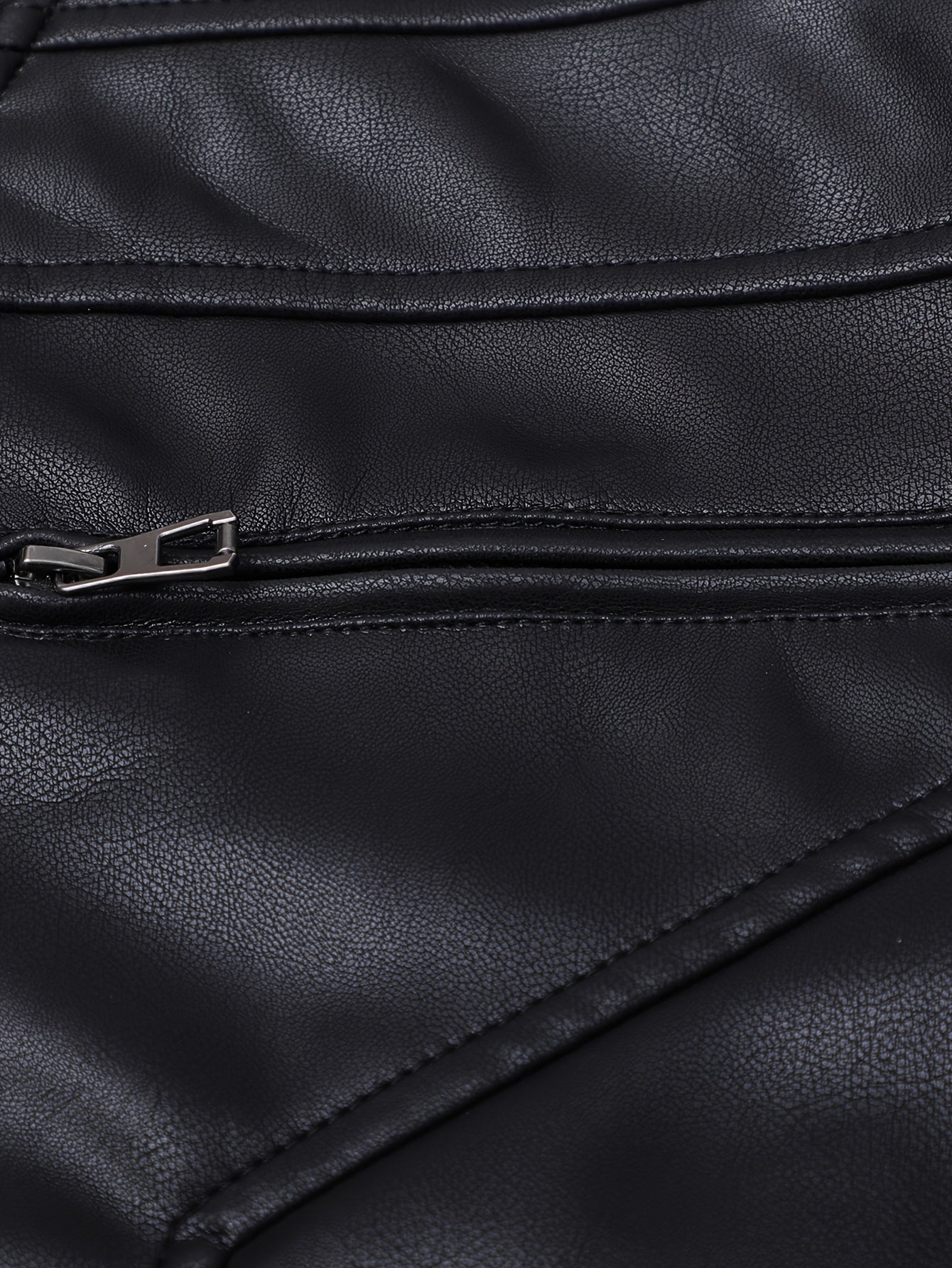Veste pour homme avec fermeture éclair propre