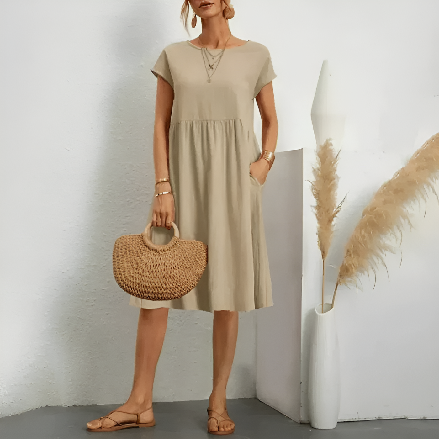 Cindy | Robe d'Été Élégante