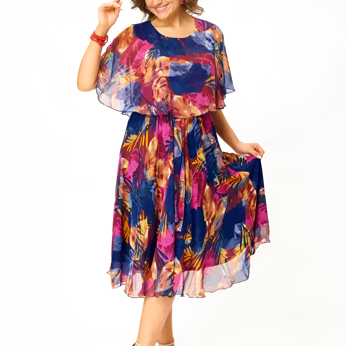 Claire - Robe Grande Taille pour l'Été