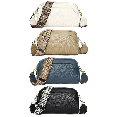 Olivia™ Élégante Attrayante | Mini Sac Crossbody avec Motif Crocodile