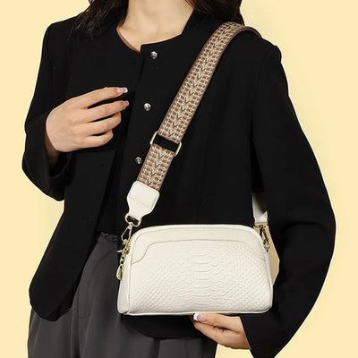 Olivia™ Élégante Attrayante | Mini Sac Crossbody avec Motif Crocodile