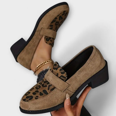 Karla | Chaussures Élégantes pour Femmes avec Imprimé Léopard