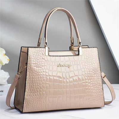 Brooklyn™ Shine | Sac de Luxe en Relief Crocodile