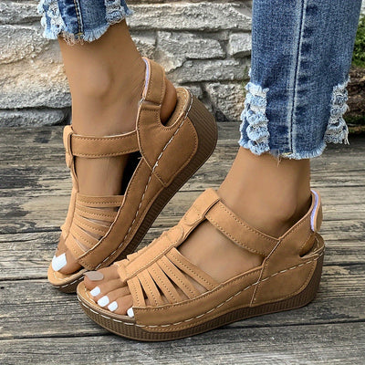 Amelia™ - Sandales à Talon Wedge Confortables