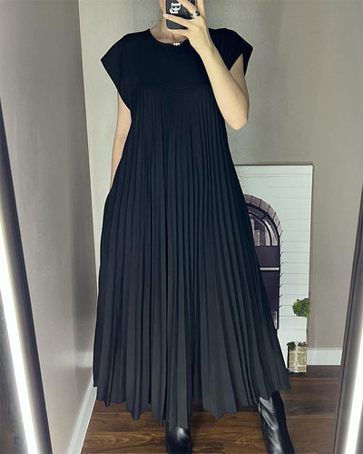 Amada™ Robe sans manches plissée