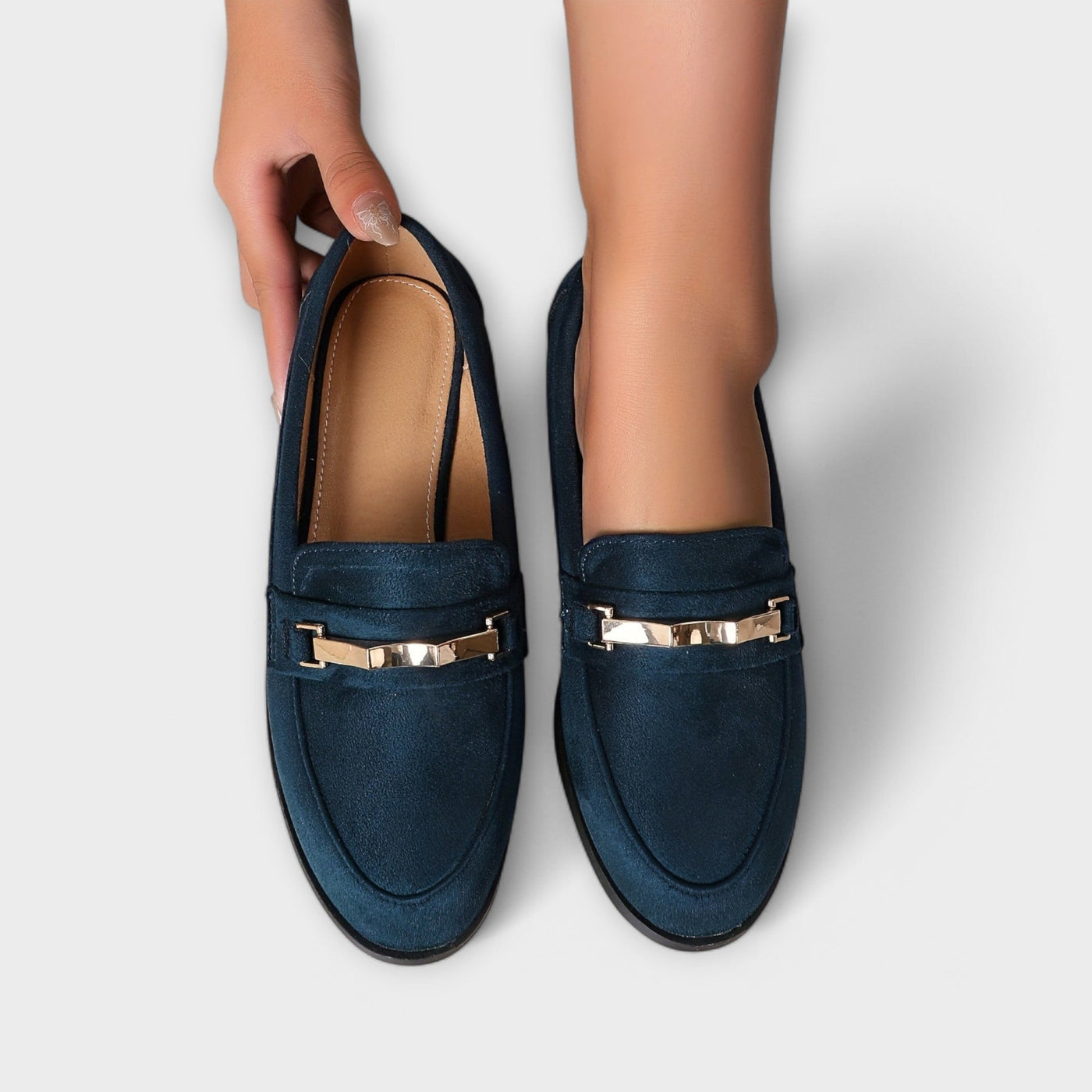 Mocassins en Fausse Laine