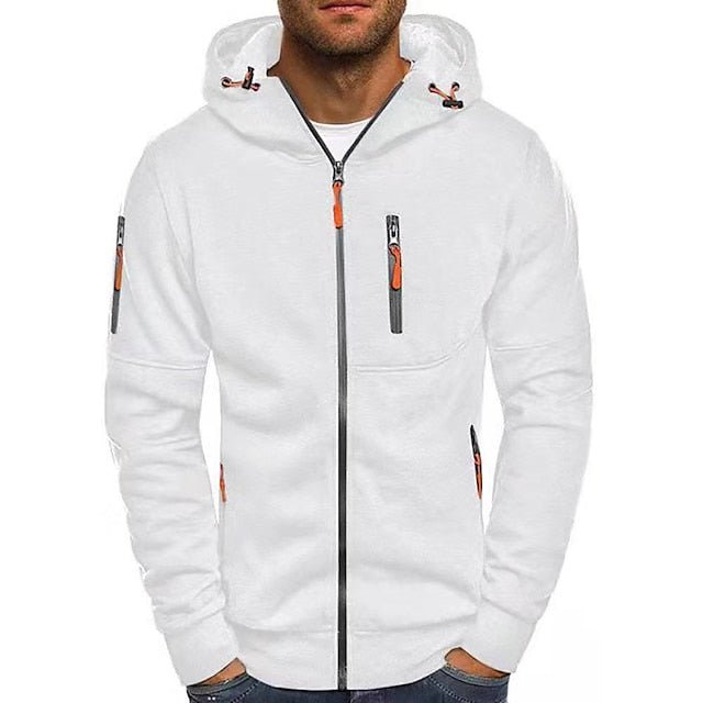 Oliver | Hoodie à zip urbain
