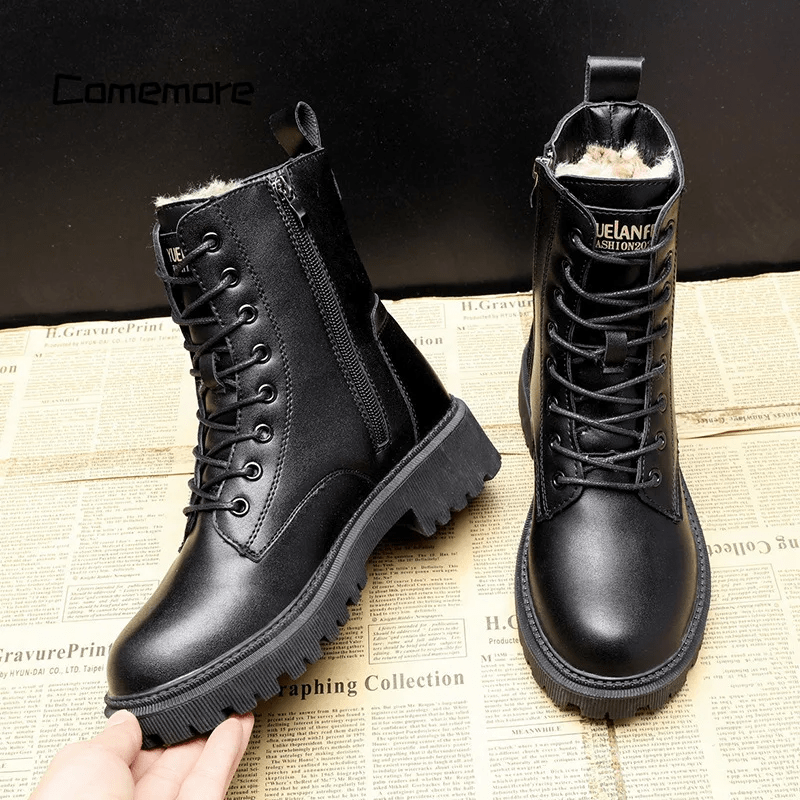 Helena™ - Bottes à lacets avec intérieur doublé