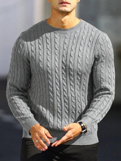 AURELIEN - PULL SLIM À MANCHES LONGUES
