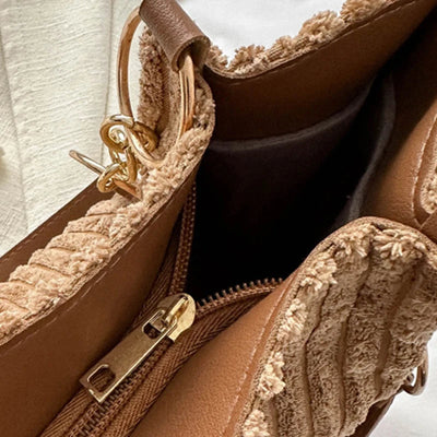 Layla™ - Élégante Sac Tote en Velours