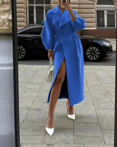 Josiane - Manteau élégant à double boutonnage