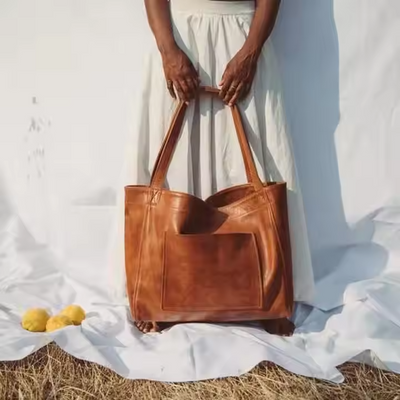 Amelia™ - Sac à Bandoulière en Cuir Vintage
